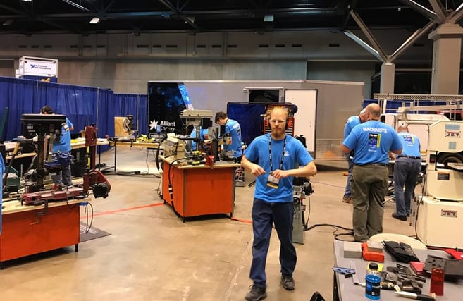 Mobile makerspace at FIRST Championship