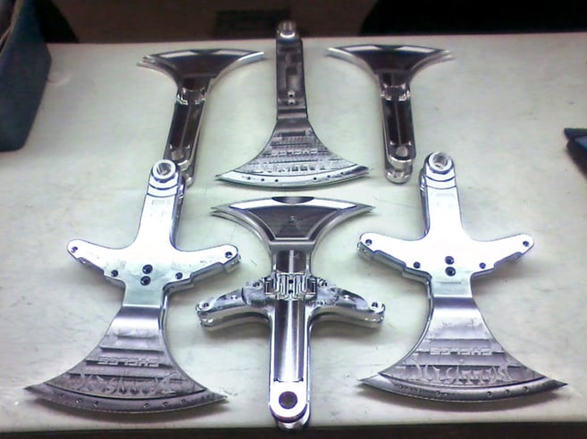 CNC motorcycle parts