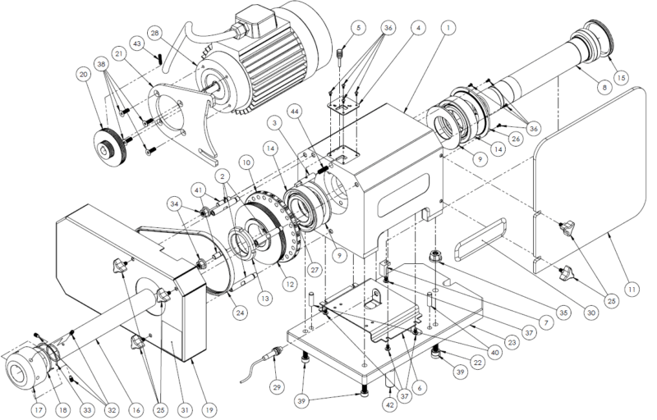 RapidTurn assembly drawing